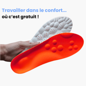 Semelles à mémoire de forme 4D